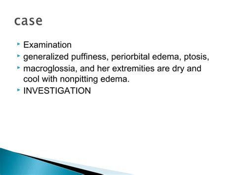 Myxedema coma | PPT