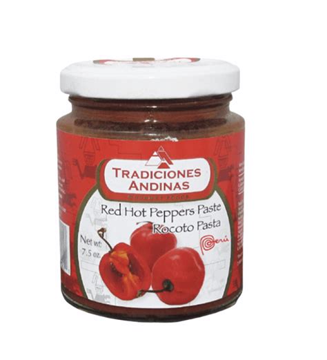 Tradiciones Andinas Rocoto Pasta 7 5 Oz Nuestra Tienda Latina