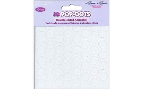 Multicraft 3d Pop Dots 12 Rnd Foam Mount 104pc 1 Kroger