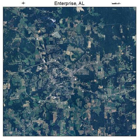 Aerial Photography Map of Enterprise, AL Alabama