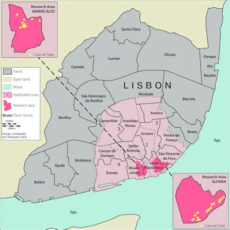 Lisbon Parish Map Map Of Lisbon Parish Portugal