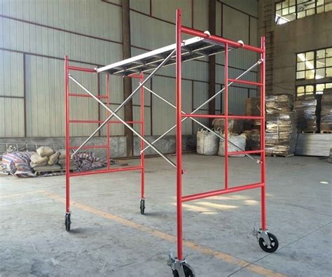 Q Q Scaffolding Powder Coated Frame Galvanized H Frame Scaffold