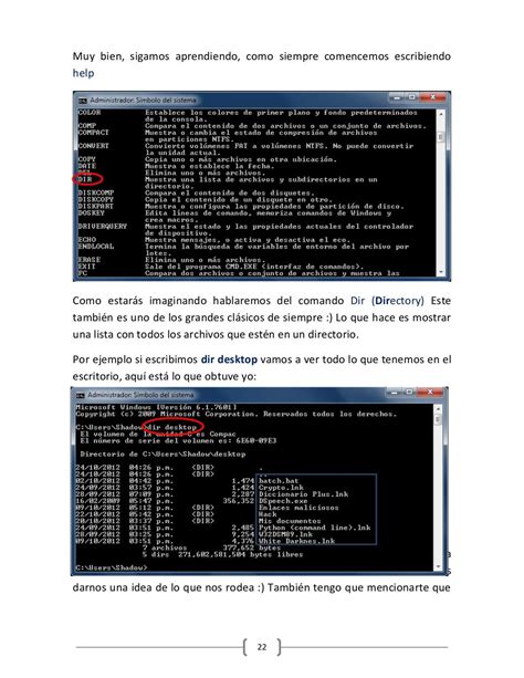 Como Utilizar El Simbolo Del Sistemacmd