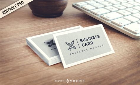 Business Card PSD Mockup PSD Editable Template