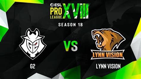 G2 Vs Lynn Vision Map 2 Inferno ESL Pro League Season 18 YouTube