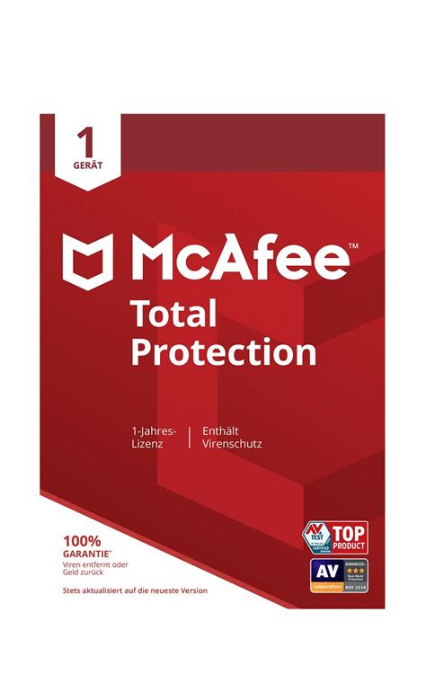 Buy Mcafee Total Protection 1 Device Code In A Box Pcmac Online At