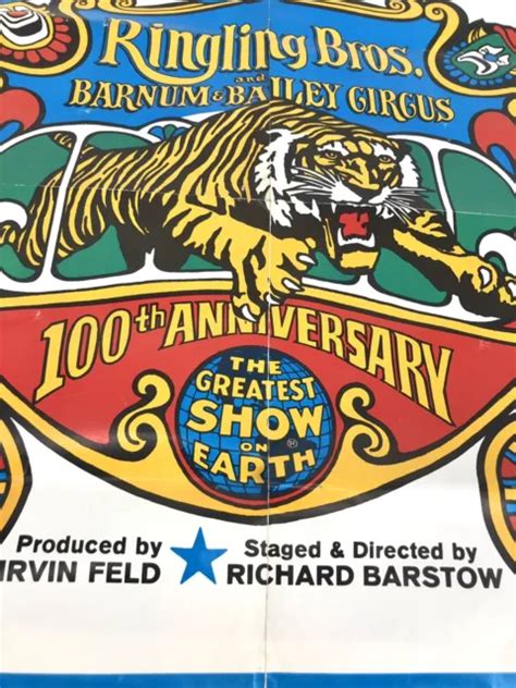 Ringling Bros And Barnum And Bailey Circus Poster 100th Anniversary