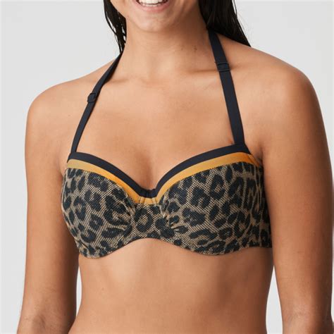 PrimaDonna Swim Kiribati Vorgeformtes Balconette Bikini Oberteil Golden