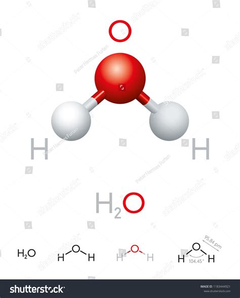 Structural Formula Of Water