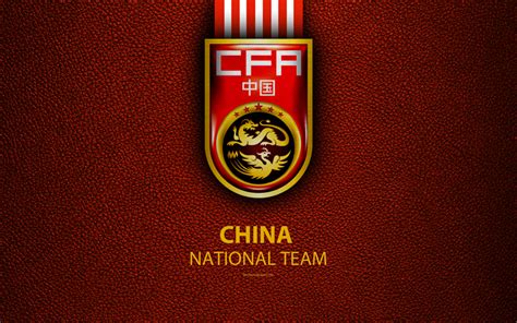 Download wallpapers China national football team, 4k, leather texture ...