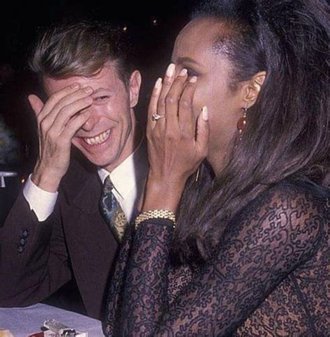 Iman Abdulmajid & David Bowie | David bowie, Vintage glamour, Bowie