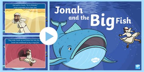 Free Jonah And The Big Fish Story Powerpoint