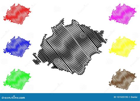 Ibb Governorate Governorates of Yemen, Republic of Yemen Map Vector ...