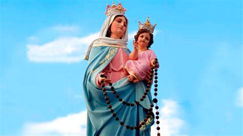 Obesidad Televisor Retencion Virgen Nuestra Señora Del Rosario Devastar