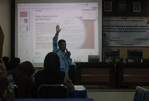 Bidik Jurnal Ilmiah Nasional KIR SMAN 6 Kota Serang Selenggarakan