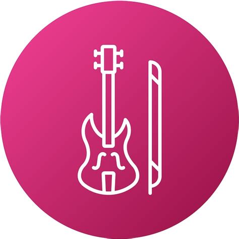 Premium Vector Vector Design Violin Icon Style