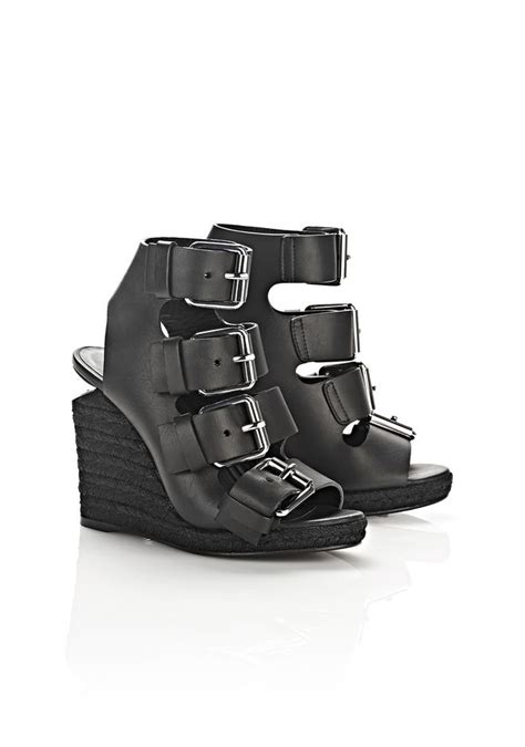 Alexander Wang ‎jo Espadrille Wedge Sandal With Rhodium ‎ ‎heels‎ Official Site