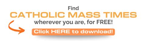 How To Find A Live Catholic Mass Today Catholic Mass Times