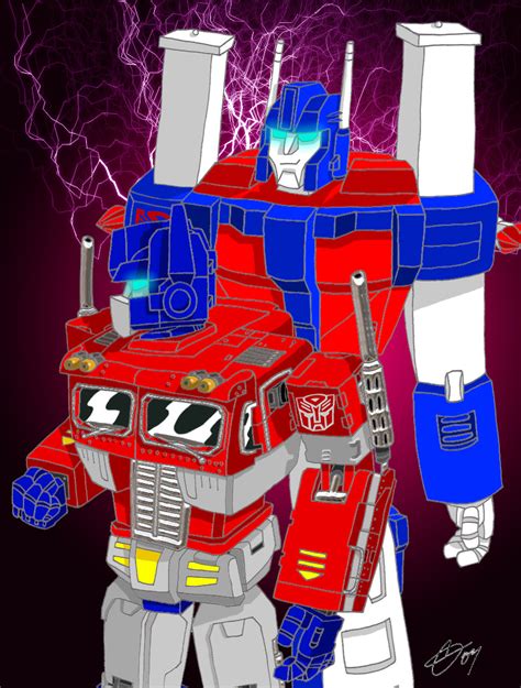 Optimus Prime And Ultra Magnus By Tenimeart On Deviantart