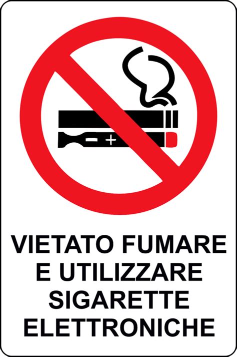 ADESIVO VIETATO FUMARE Sicurezza Shop