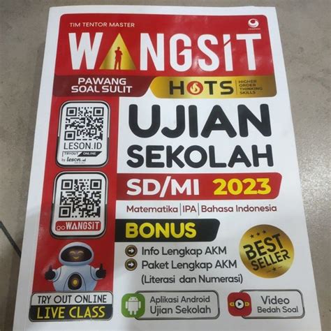 Jual Jual Cepat Buku Wangsit Pawang Soal Sulit Ujian Sekolah Sd Mi