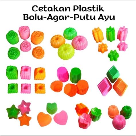 Jual Pcs Cetakan Kue Putu Ayu Spiral Jasmine Mawar Tulip Talam