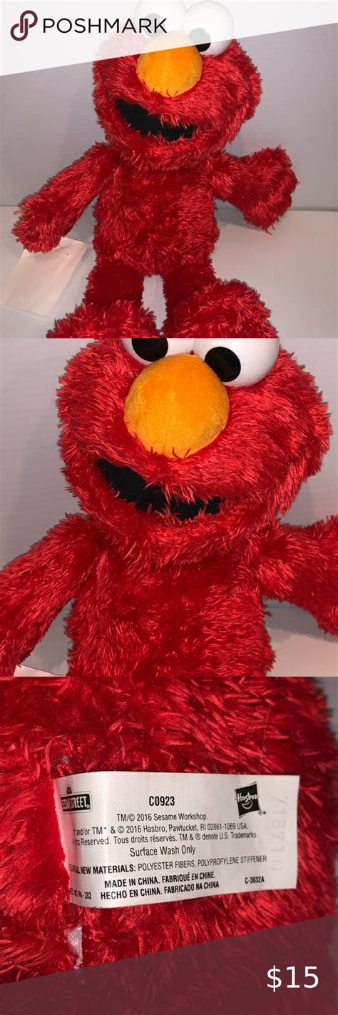 Tickle Me Elmo Hasbro Sesame Street By Hasbro Elmo Sesame Street Tickled