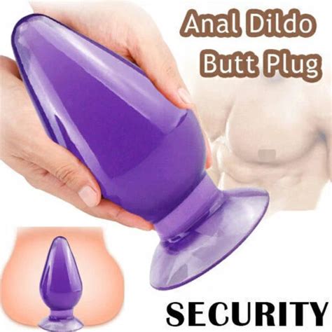 Huge Large Realisitc Anal Dildo Butt Plug Fake Penis Dildo Wide Big Sex