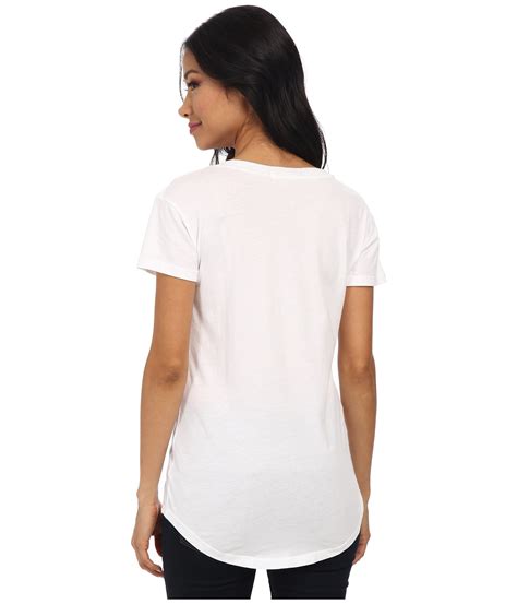 Lamade V Pocket Tee Tissue Jersey At