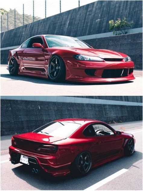 👉 Cherry Red Nissan Silvia S15 🤔🍒🍒🍒😊 Bilder Kamitaku Tokarishkapins