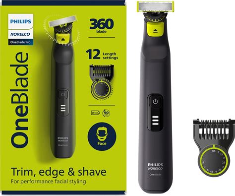 Philips Norelco OneBlade 360 Pro Hybrid Electric Trimmer, QP6531/70 ...