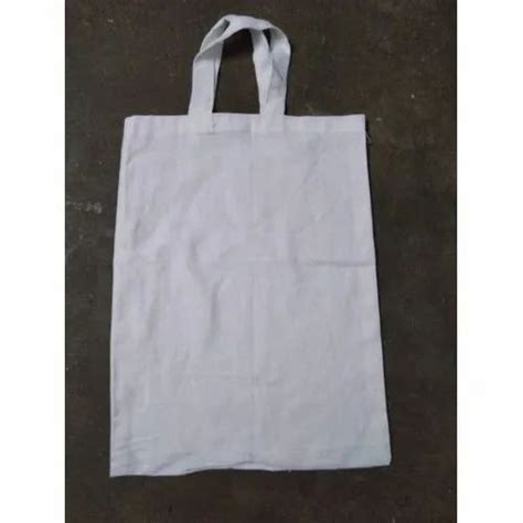 Loop Handle Growwel Marketing White Cotton Shopping Bag Capacity 2 4