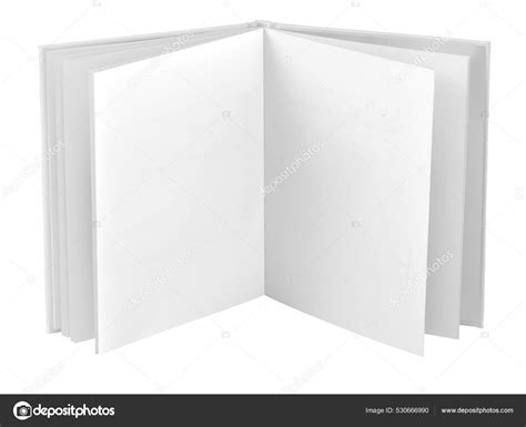 Close Blank White Book White Background Stock Photo By ©thebest995