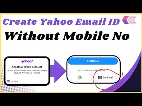 How To Create Yahoo Email Account Without Phone Number Full Guide