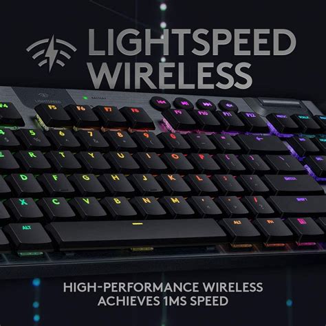 Logitech G913 Tkl Lightspeed Wireless Rgb Mechanical Gaming Keyboard