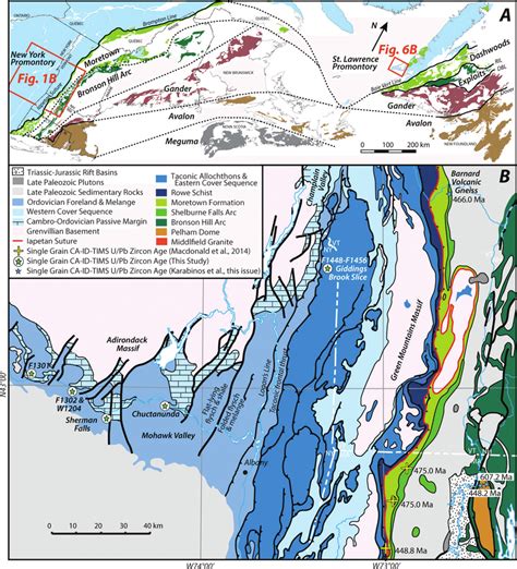 A Tectonic Map Of Appalachians Modified From Hibbard And Others