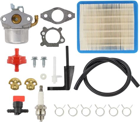 Amazon MOTOKU Carburetor Air Filter Spark Plug Kit For Briggs