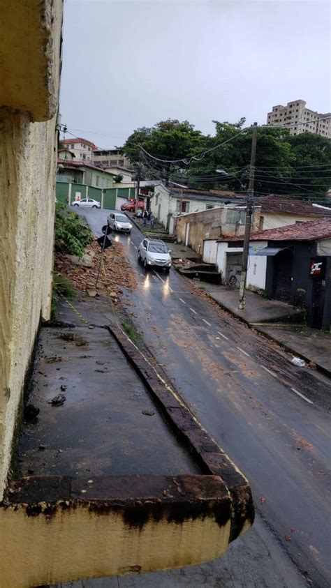 Fortes Chuvas Bh Está Sob Alerta De Risco Geológico Até Terça Muro De