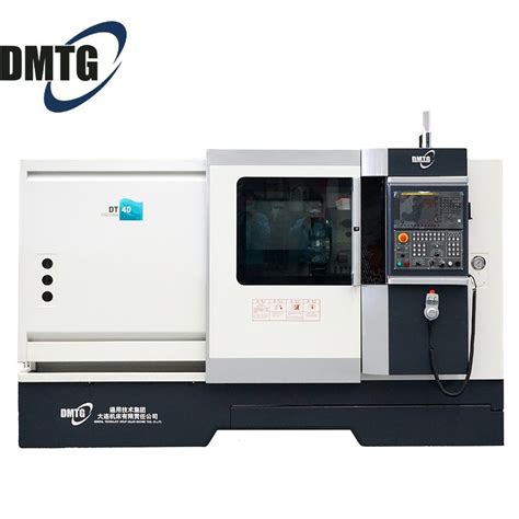 Dmtg Dt40 Automatic Slant Bed Cnc Turning Center Turning Center 4 Ejes Fanuc Horizontal Tornos