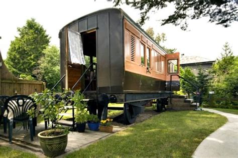 Caboose For Sale Yes You Can Live In A Refurbished Train Wagon