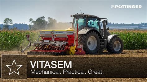 VITASEM mechanical seed drills Highlights PÖTTINGER YouTube