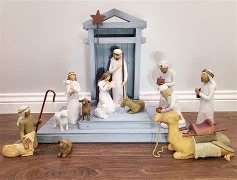 Willow Tree Nativity Deluxe Plus the Three Wise Men and Camel - Etsy