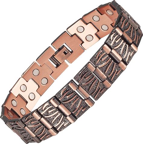 Amazon MagVIVACE Copper Bracelet For Men For Arthritis Magnetic