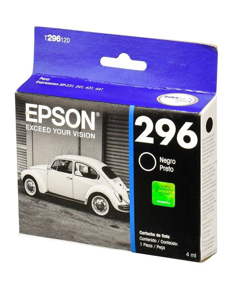 CARTUCHO DE TINTA EPSON 296 NEGRO Gameplanet