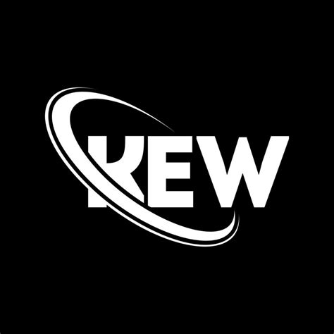 KEW logo. KEW letter. KEW letter logo design. Initials KEW logo linked ...