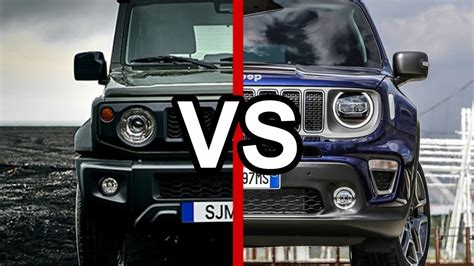 Suzuki Jimny Vs Jeep Renegade Youtube