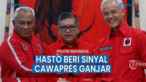 Hasto Beri Sinyal Cawapres Ganjar Singgung Kepemimpinan Perempuan