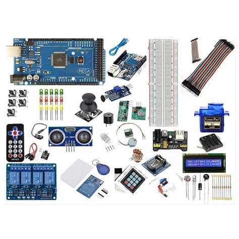 KIT ARDUINO MEGA MASTER R3 VERSAO 2 ETHERNET WIFI AUTOMACAO ARDUCORE