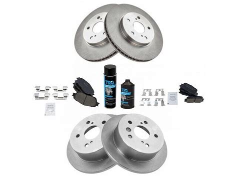 Kit plaquettes de frein avant et arrière et rotor 32HCHH53 pour Toyota