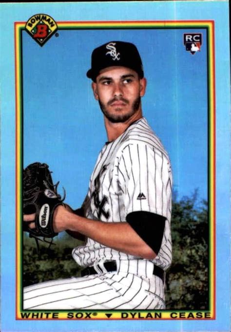 Amazon 2020 Bowman 1990 Bowman Chrome 90B DCE Dylan Cease Chicago